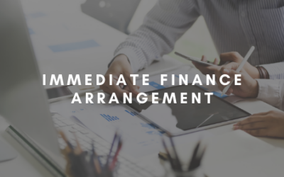 Immediate Finance Arrangement